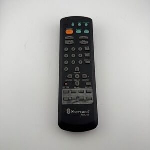 Sherwood RMC-20 Audio Video Receiver Remote Control Black Korea Vintage AV